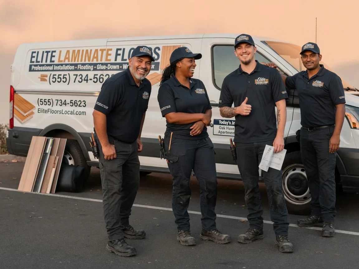 Laminate flooring installation company in Fairburn, SD